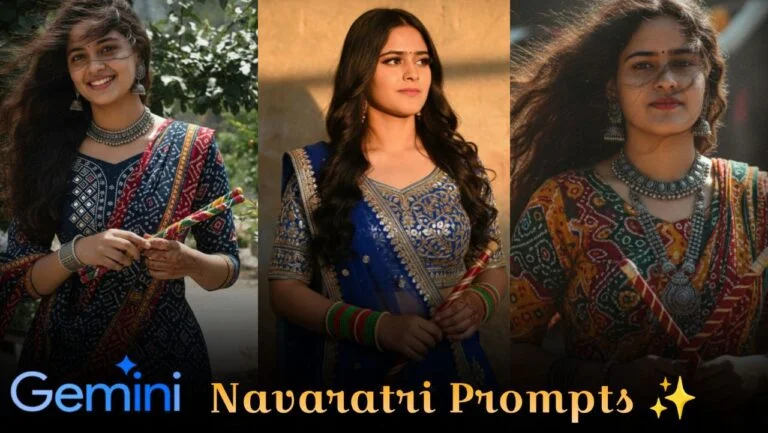 Viral Navaratri Gemini AI Photo Editing Promtps | Instagram Gemini Prompts