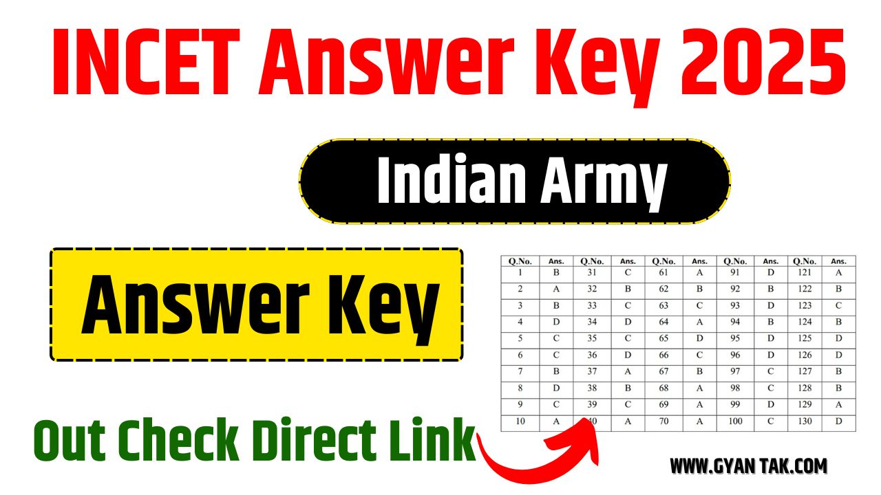 Indian Navy INCET Answer Key 2025 - Link OUT Check @indiannavy.gov.in