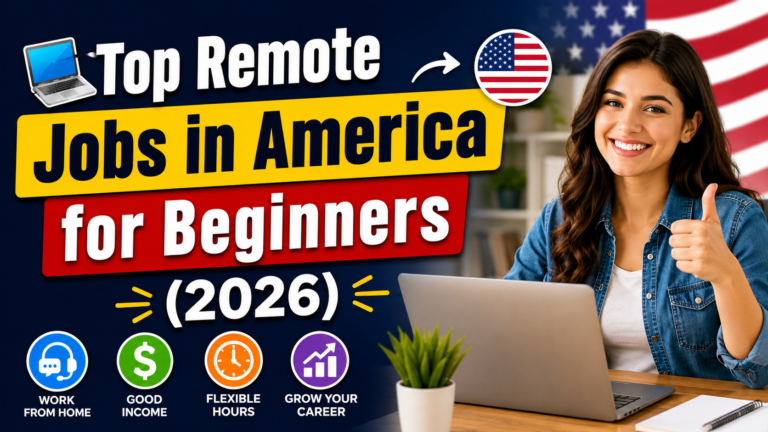 💻 Top Remote Jobs in America for Beginners (2026)