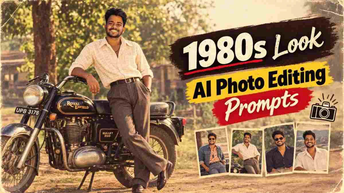 1980s Look AI Photo Editing Prompts